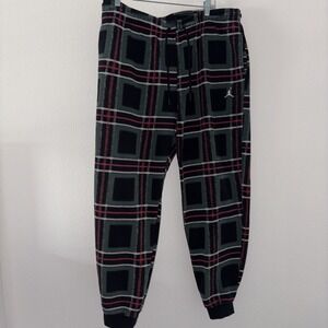 Men's Jordan Holiday Plaid Pants Joggers Club Sweatpants XXL See Notes‎ Comfort